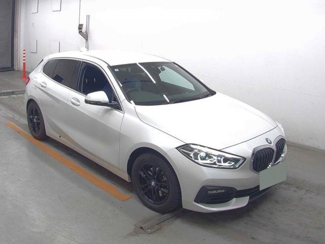Ref:AUX-23098598 BMW 1 SERIES 2021 1 2021 Bmw 1 Series white diesel used car Japan export