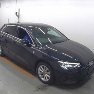 2021 Audi A3 black gasoline used car Japan export