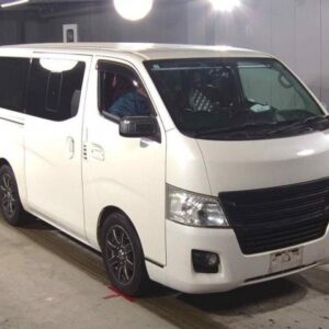 2013 Nissan Nv350Caravan Van pearl diesel used car Japan export