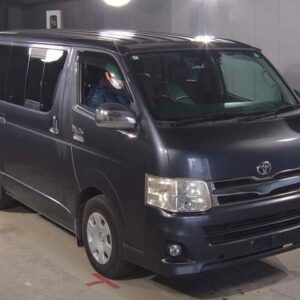 2011 Toyota Regius Ace Van gray diesel used car Japan export