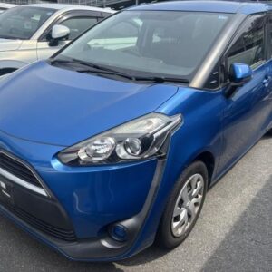 2016 Toyota Sienta blue gasoline used car Japan export