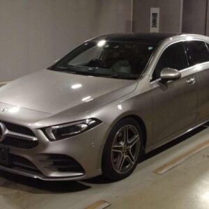 2019 Mercedes Benz A-Class silver gasoline used car Japan export