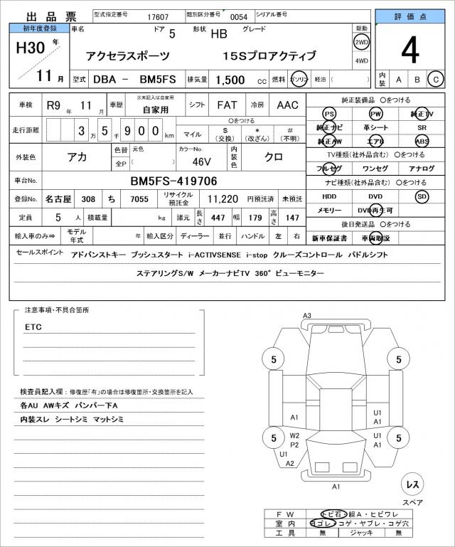 Ref:AUX-23098783 MAZDA AXELA SPORT 2018 21 Ref:AUX-23098783 MAZDA AXELA SPORT 2018 - Image 21