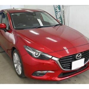 2018 Mazda Axela Sport red gasoline used car Japan export