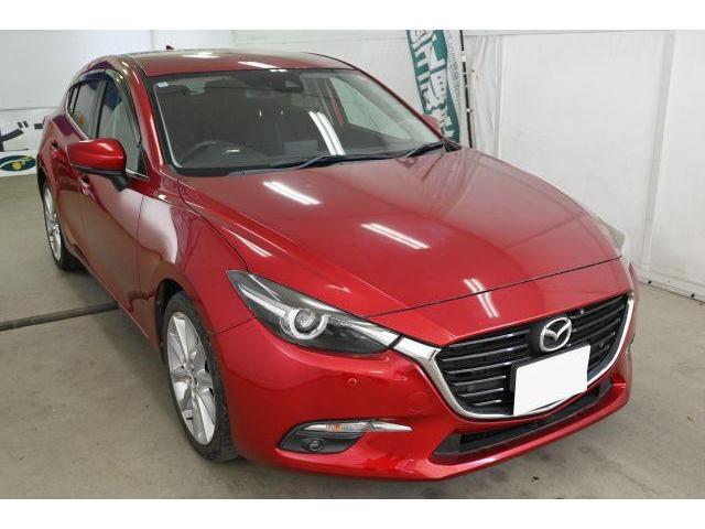 Ref:AUX-23098783 MAZDA AXELA SPORT 2018 1 2018 Mazda Axela Sport red gasoline used car Japan export