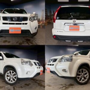 2013 Nissan X-Trail pearl gasoline used car Japan export