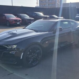 2023 Chevrolet Chevrolet Camaro black gasoline used car Japan export