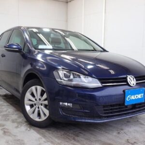 2016 Volkswagen Golf blue gasoline used car Japan export