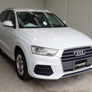 2016 Audi Q3 white gasoline used car Japan export