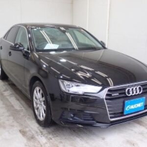 2017 Audi A4 black gasoline used car Japan export