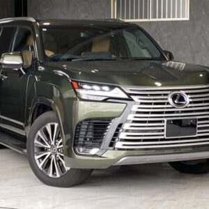 2023 Lexus Lx green gasoline used car Japan export