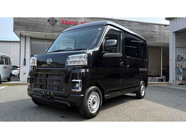 Ref:AUX-23106950 DAIHATSU HIJET CARGO 2025 1 2025 Daihatsu Hijet Cargo black gasoline used car Japan export