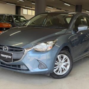 2015 Mazda Demio blue gasoline used car Japan export
