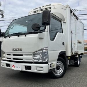 2014 Isuzu Elf Truck white diesel used car Japan export