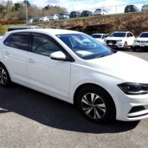 2021 Volkswagen Polo white gasoline used car Japan export