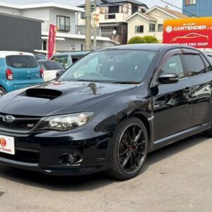 2012 Subaru Impreza black gasoline used car Japan export