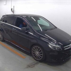 2016 Mercedes Benz B-Class black gasoline used car Japan export