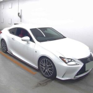 2015 Lexus Rc pearl gasoline used car Japan export
