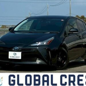 2022 Toyota Prius black gasoline used car Japan export