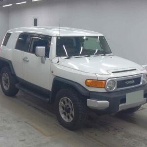 2011 Toyota Fj Cruiser white gasoline used car Japan export