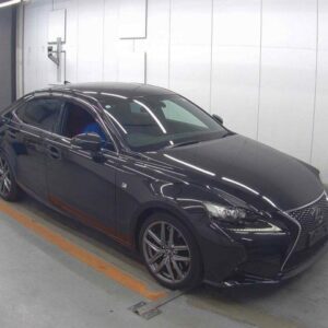 2015 Lexus Is black gasoline used car Japan export
