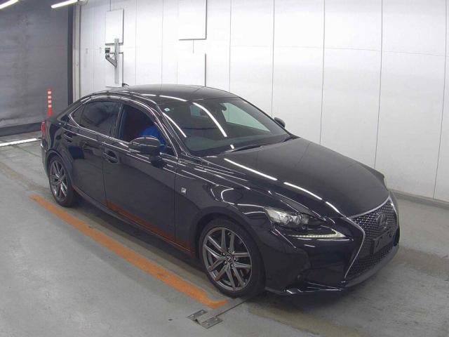 Ref:AUX-23112838 LEXUS IS 2015 1 2015 Lexus Is black gasoline used car Japan export