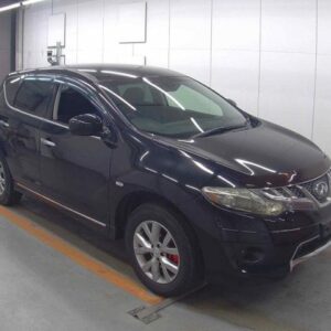 2012 Nissan Murano black gasoline used car Japan export