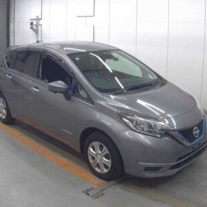 2017 Nissan Note gray gasoline used car Japan export