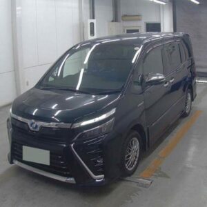 2019 Toyota Voxy black gasoline used car Japan export