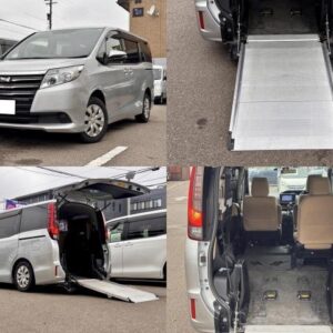 2015 Toyota Noah silver gasoline used car Japan export