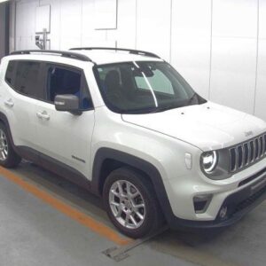 2019 Chrysler Jeep Jeep Renegade white gasoline used car Japan export