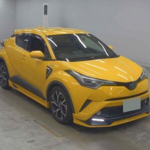 2016 Toyota C-Hr yellow gasoline used car Japan export