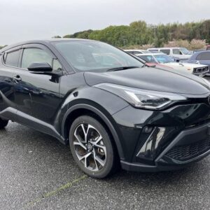 2023 Toyota C-Hr black gasoline used car Japan export