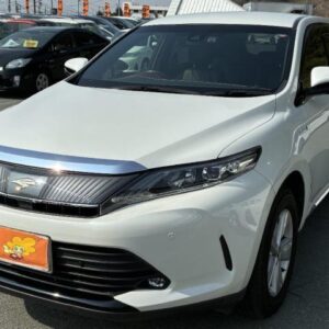 2019 Toyota Harrier Hybrid pearl gasoline used car Japan export