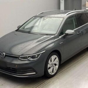 2021 Volkswagen Golf Variant gray gasoline used car Japan export