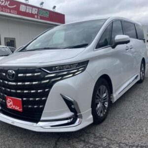 2025 Toyota Alphard pearl gasoline used car Japan export