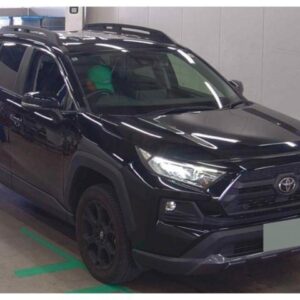 2022 Toyota Rav4 black gasoline used car Japan export