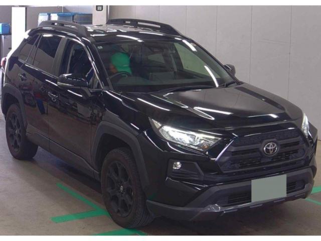 Ref:AUX-23116778 TOYOTA RAV4 2022 1 2022 Toyota Rav4 black gasoline used car Japan export