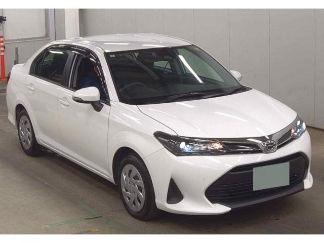 Ref:AUX-23116793 TOYOTA COROLLA AXIO 2025 1 2025 Toyota Corolla Axio white gasoline used car Japan export