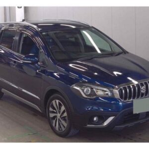 2018 Suzuki Sx4 S Cross blue gasoline used car Japan export