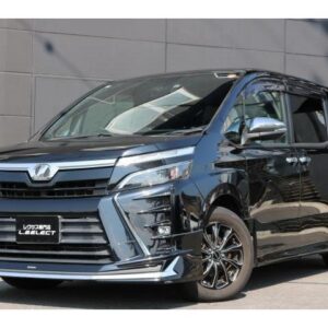 2018 Toyota Voxy black gasoline used car Japan export