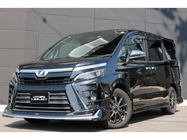 Ref:AUX-23116812 TOYOTA VOXY 2018 1 2018 Toyota Voxy black gasoline used car Japan export