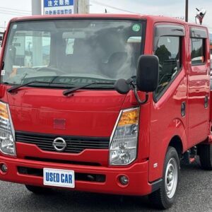 2008 Nissan Atlas Truck red gasoline used car Japan export