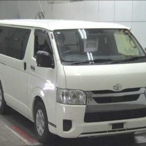 2022 Toyota Hiace Van white diesel used car Japan export
