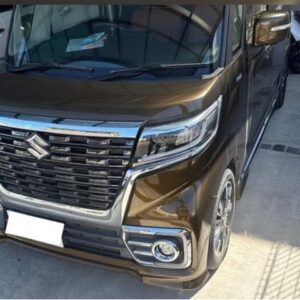 2018 Suzuki Spacia Custom tea gasoline used car Japan export