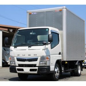 2018 Mitsubishi Fuso Canter white diesel used car Japan export