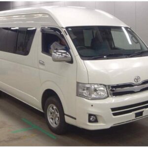 2011 Toyota Hiace Van white gasoline used car Japan export