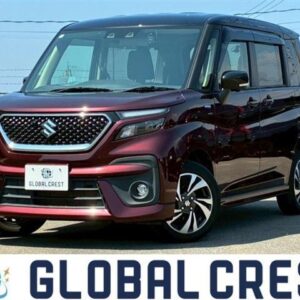 2021 Suzuki Solio Bandit wine gasoline used car Japan export