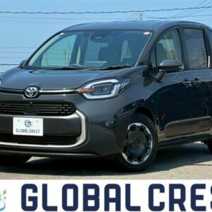 2024 Toyota Sienta gray gasoline used car Japan export