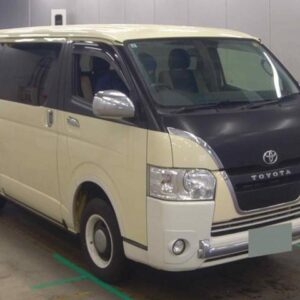 2018 Toyota Hiace Van yellow diesel used car Japan export